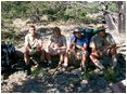 A break in the shade