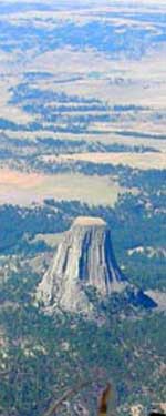 Mafic intrusion - Devil's tower, Wyomning