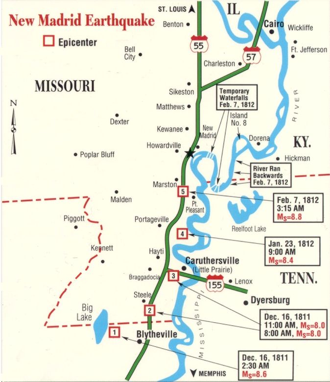 NEW MADRID FAULT Maps Page 4